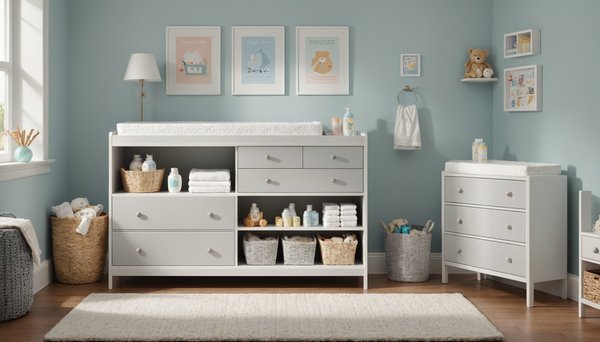 Les tables à langer essentielles pour l'arrivée de bébé